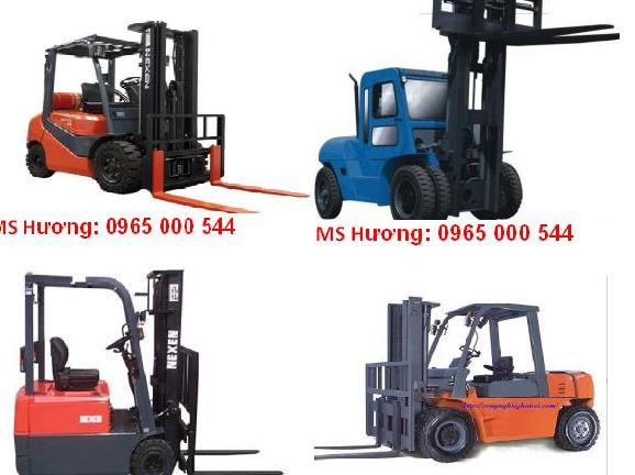 Xe nâng bán tự động